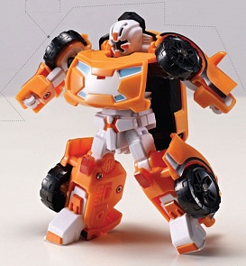 Трансформер Mini Tobot X, с наклейками (YOUNG TOYS, 301020)